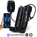 Pneumatic Leg Massage Therapy System, Pressure Therapy Recovery Boots with Compression Pump