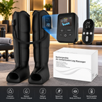 Pneumatic Compression Recovery Boots Leg Pressure Massage Therapy System with Compression Pump