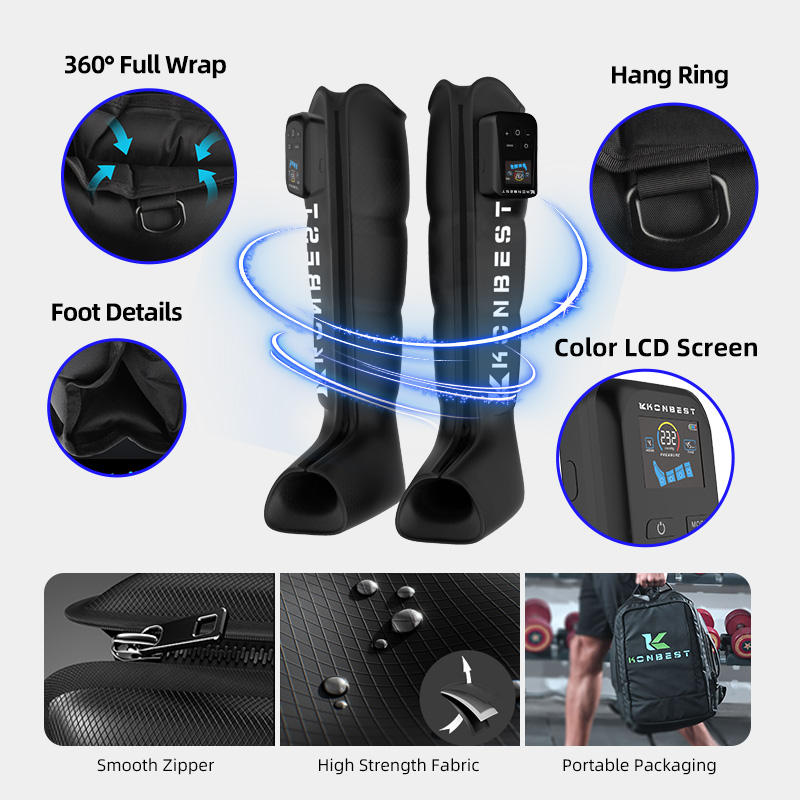 Sports Recovery Cold Compression Machine, Cryotherapy & Ice Compression Therapy System for Knee Physical Therapy